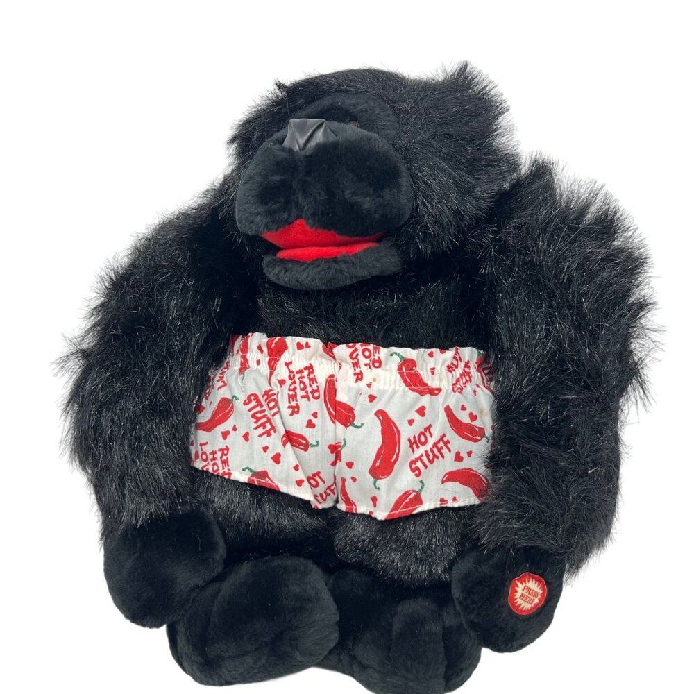MTY Singing Gorilla Animatronic Mouth Hunk‎ of Burning Love Red Hot Lover Shorts